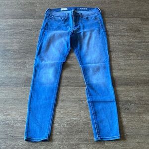 GAP Men's Vibrant Blue Skinny Jeans